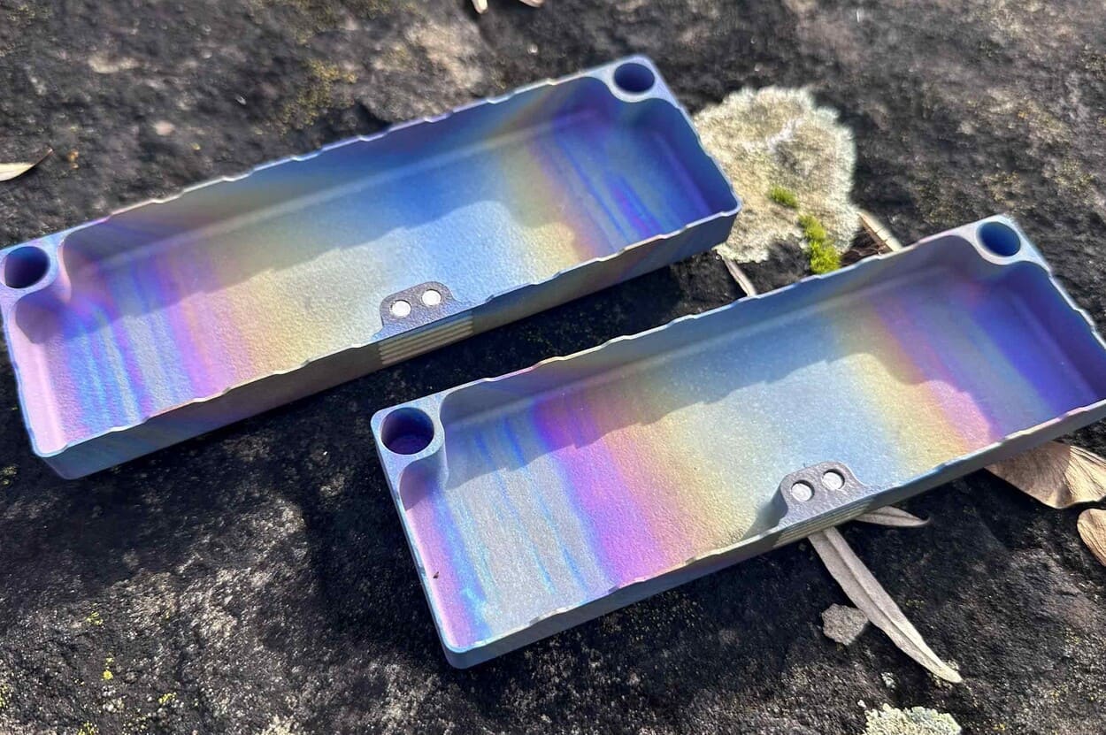 3d printed titanium after post-processing